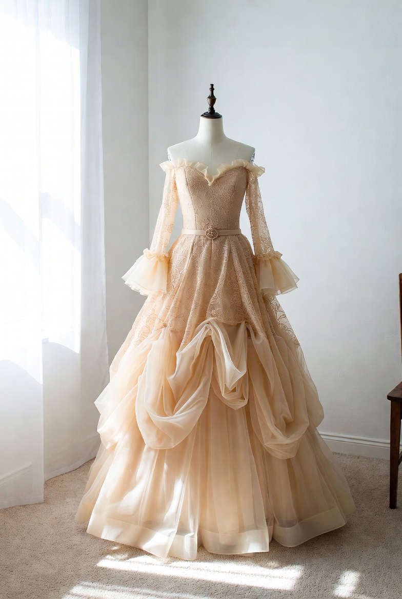 Robe de soirée typée fantasy